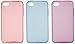 Generic Carrying Case for iPhone 4 - Non-Retail Packaging - Pink/Purple/Blue