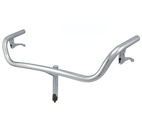 Manillar Paseo TORINO Aluminio Potencia Positiva y Manetas para Bicicleta 3848