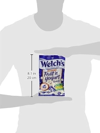 WELCHS Fruit 'n Yogurt Snacks, Blueberry, 4.25 Ounce