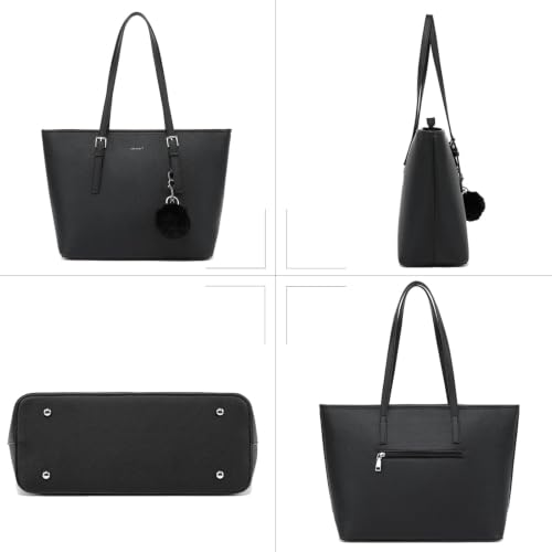TANTOMI Tote Bags for Women, Handbags and Womens Purses Shoulder Purse Set for Travel Work — view 6