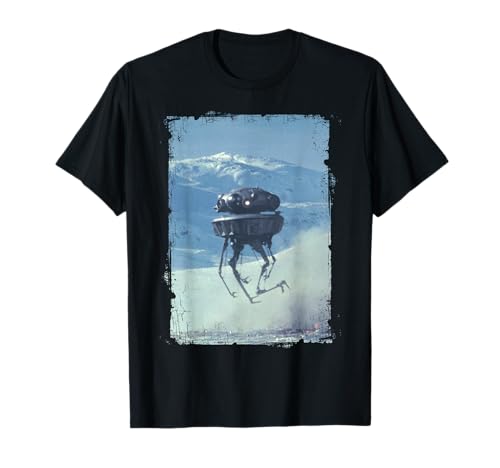 T-shirt Star Wars Imperial Droid fini les imprimés qui craquellent avec ce coton