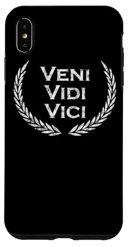 Veni Vidi Vici – Inscription latine – Latin Coque pour iPhone XS Max