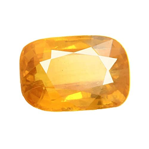 Saphir jaune naturel 3,75 carats Ceylan authentique contre les contrefaçons
