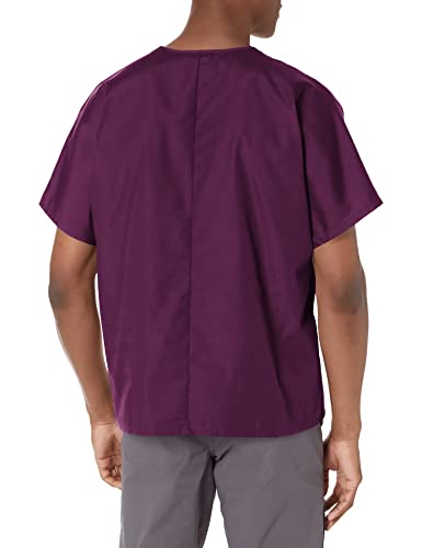 Image of Cherokee Scrubs for Women and Men Unisex V-Neck Tunic Nursing Scrub Top with Chest Pocket, Tuckable Durable Fabric - 4777 | 1 Chest Pocket For Essentials, Traditional Fit, Durable Construction, Comfortable Knit Details, Easy Care, Tuckable Style