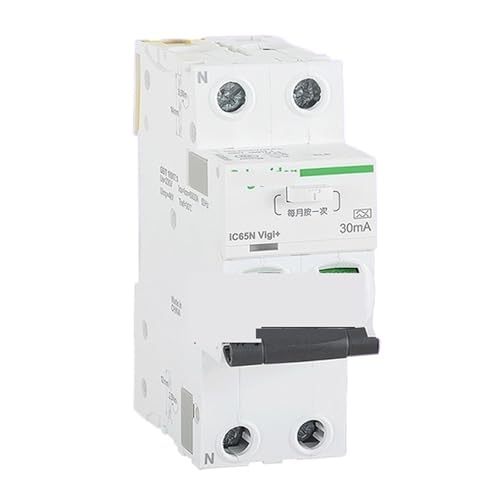 Disyuntor A9D65225 IC65N Vigi+ 2P C25A con sensibilidad de 30 mA para corte rápido de energía