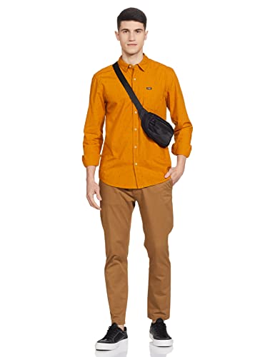 Image of Wrangler White Striped Regular Fit Shirt