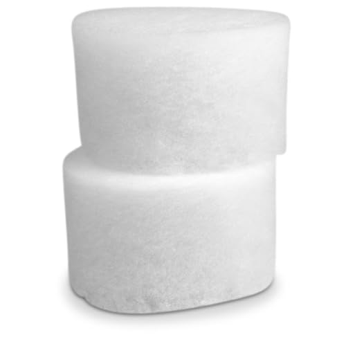 POOLICAN 4in1 Komplettanlage - Flux Filterkartusche 2-TLG. für Poolican - Ersatzfilter - Bis zu 250x größere Filteroberfläche und jederzeit auswaschbar - Sauberes Wasser durch 3D Filtration