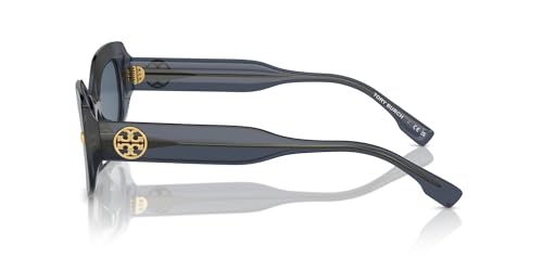Tory Burch Sunglasses TY 7202 U 196380 Transparent Blue Dark3