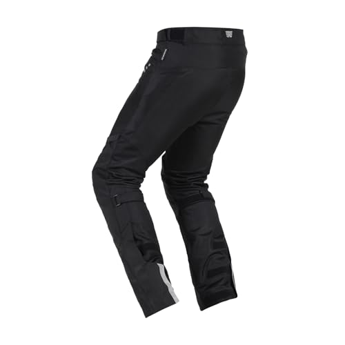 Image of Royal Enfield Tripper Riding Trouser | Changeable Straps| Certification: CE certified to CLASS A standards | Ergo Protech CE level 2 Armours at Knee XY CE level 2 at Hip | Blue Black Lime Red 38