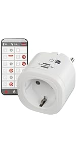 Brennenstuhl Connect WLAN Steckdose mit 433 MHz Sender für 9,99 € (Prime