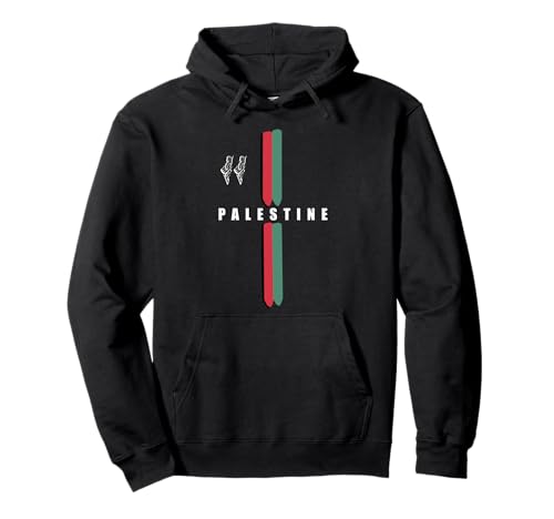 Palestine Colors Pullover Hoodie