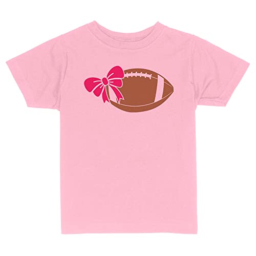 Bow Football Toddler Kids T-Shirt