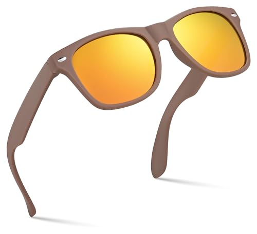 Image of Retro Rewind Kids Sunglasses for Boys Girls Age 3-12 - Shatterproof UV400 Toddler Children Sun Glasses