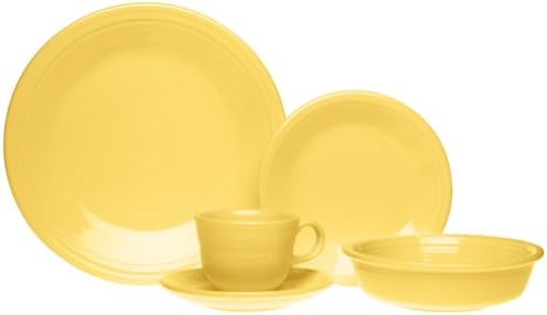 Fiesta 20 piezas servicio para 4 vajillas girasol