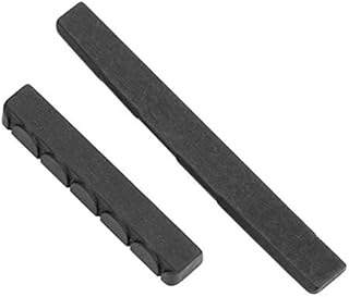 Ebony Nut and Saddle Set for Classical Guitar - Premium Ebony Material for Enhanced Tone, 9mm String Spacing - Replacement Parts for Musicians & Luthiers