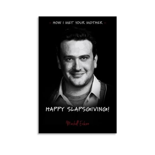 ZCHLATGDE Marshall Eriksen - Póster decorativo sobre lienzo (30 x 45 cm), diseño de pared