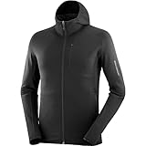 [サロモン] フリース ジャケット ESSENTIAL LTWARM HOODIE MEN (エッセンシャル ライトウォーム フーディー) メンズ LC2225300 M サイズ DEEP BLACK