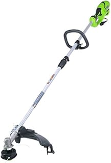 GreenWorks 21142 10Amp 18-Inch Corded String Trimmer, Gas Attachment Capable