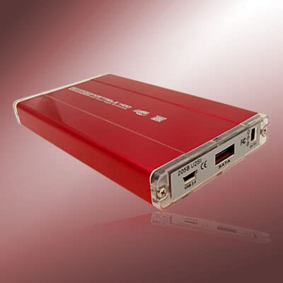 Caja externa para disco duro SATA 2.5" USB 2.0 miniatura 1