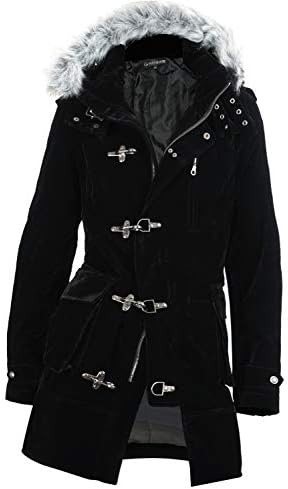 Amazon.co.jp: [SaganStyle] ベロアファイヤーマン コート 【黒,LL 