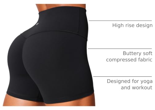 Image of CRZ YOGA Secretsculpt Biker Shorts 4 inch | Booty Scrunch Butt, Butterlift, Buttery Soft, Moderate Compression, Workout, Pilates, No Front Seam, High Waist, for Women