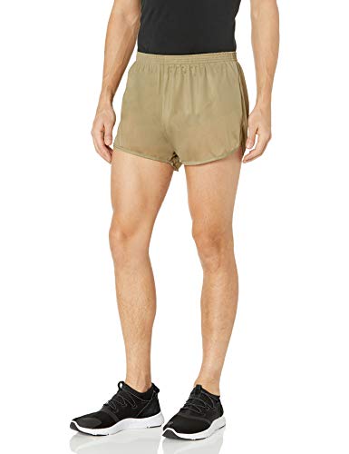 Soffe Men's Ranger Panty Running Short,Tan,Medium