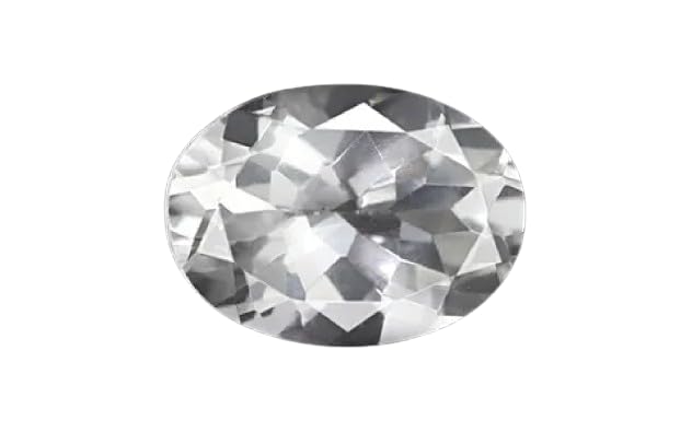 Pierre de zircon pure Matura Diamant de 8 carats non chauffée