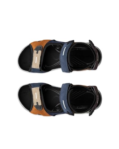 Image of Marine Blue Yucatan Sandal by Ecco
