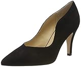 Modell: Pumps CAPRICE Damen Effi Pumps, Schwarz (Black Suede 4), 38 EU