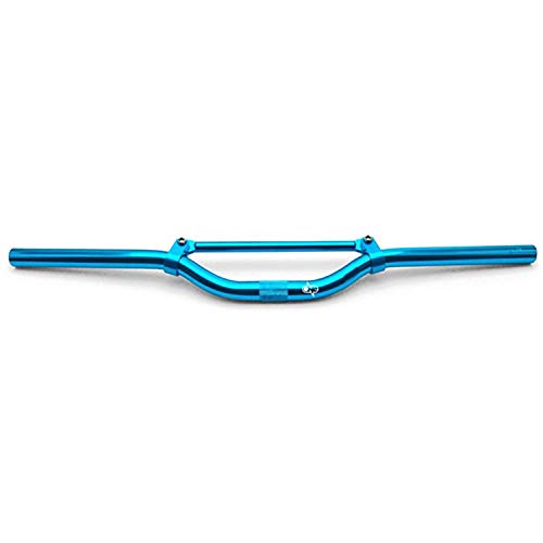 one by Camamoto cod 77303245 Guidon en Aluminium avec Barre transversale Blue Universal Street Bike Compatible avec Yamaha/MBK/Piaggio