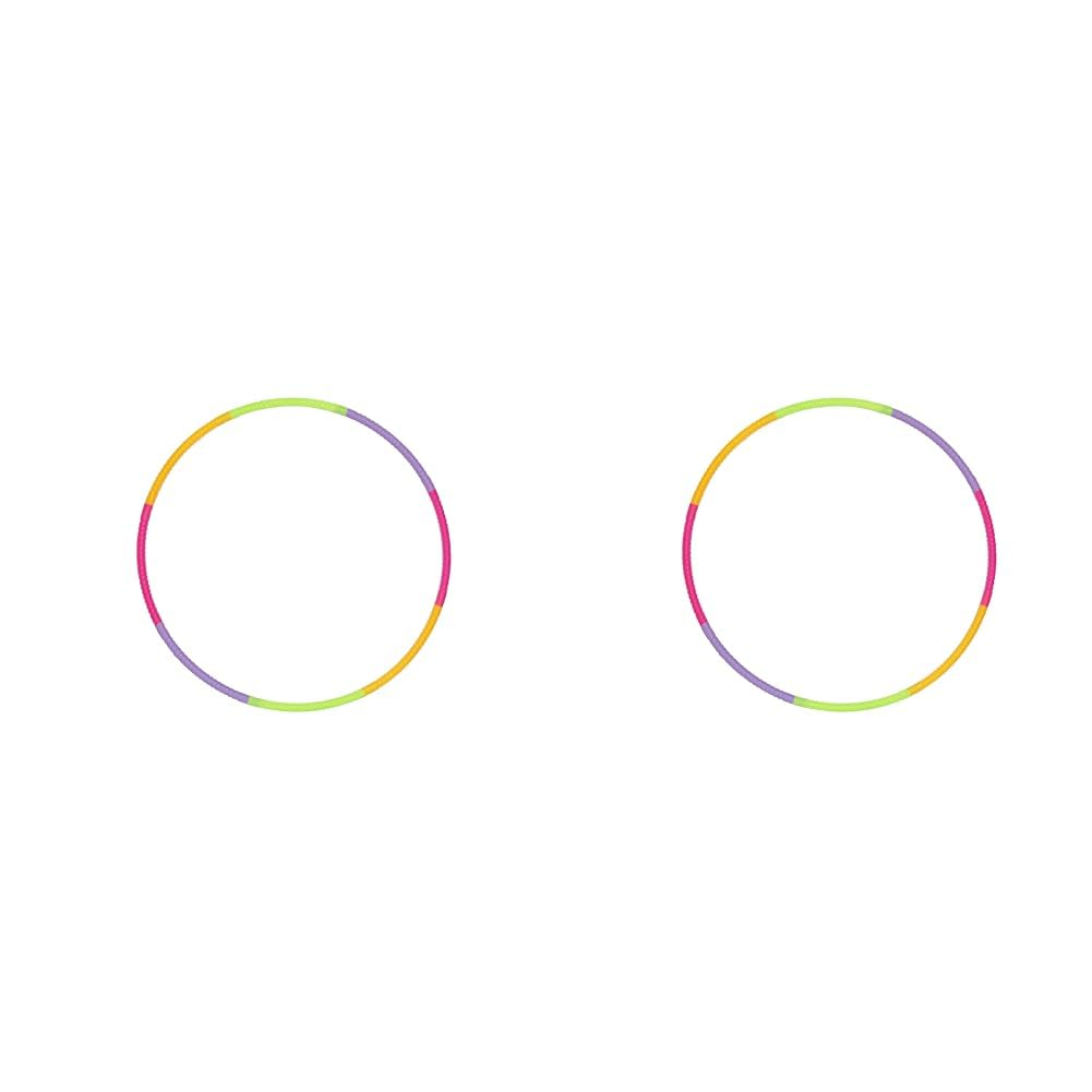 Ratna's Classic Hula Hoop Consists of 8 Inter-Lockable Pieces (Multicolour) (Pack of 2)-image-24