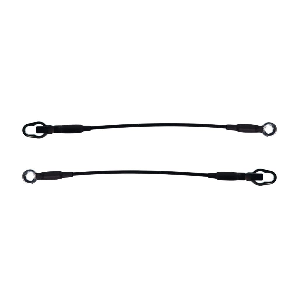 KarParts360 for Dodge Dakota 1997-2004 Tailgate Cables Driver and Passenger Side | Pair | Replacement for CH1921100, CH1920100 | 55174826AC, 55174827AC