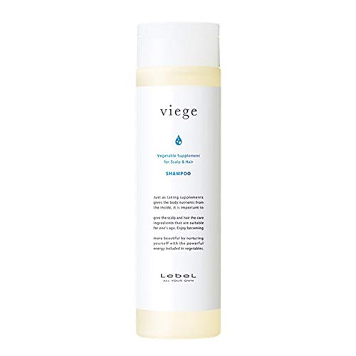Lebel Viege Hair Shampoo - 240ml (Green Tea Set), 240 ml (Pack of 1)