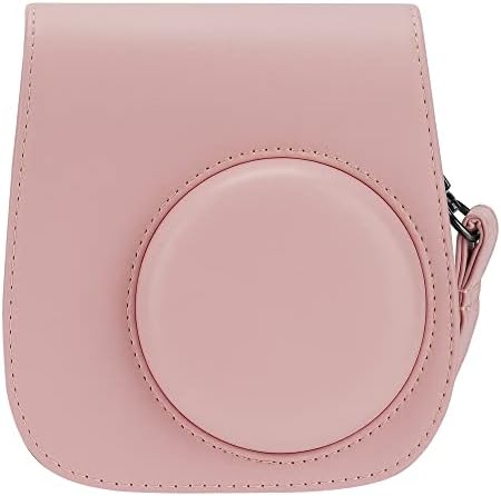 ZUIKAKU Protection and Carrying Case for Fujifilm Instax Mini 11/9/8/8+ Instant Film Cameras, with Accessory Pocket and Adjustable Shoulder Strap (Black)