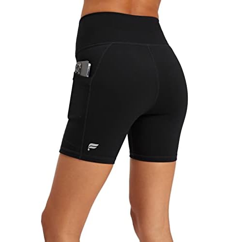 Fabletics Women’s On-The-Go PowerHold® Ultra HW 6” Short, Maximum Compression, Flattering