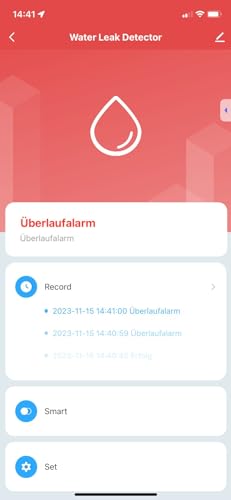 Détecteur d'eau sans fil Schabus 500240 avec alerte sur application - 5