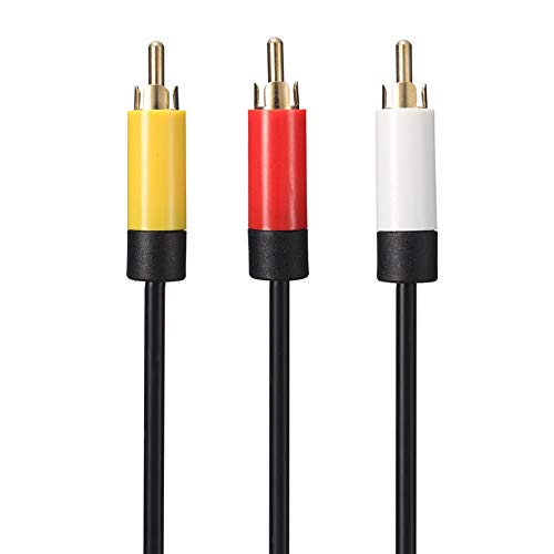 Wicareyo 1.8M 6Ft Av Audio Video Composite Cable For Xbox 360 Slim #TOP4