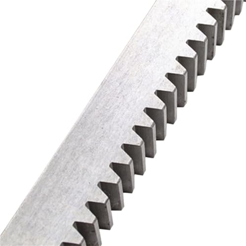 Image of 2pcs 1Mod 12x12x500mm High Precision Spur Rack Steel +2pcs 1 Mod Lathe Gear Pinion(18Teeth 8mm)
