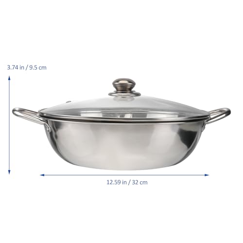 Marmite à fondue double compartiment inox induction - 3