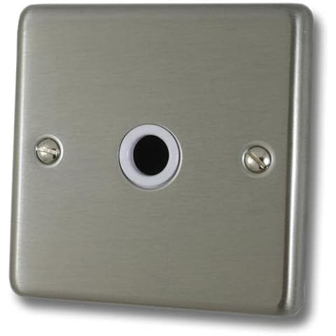 G&H Brassware Contour Brushed Steel Flex Outlet CSS79W Cover