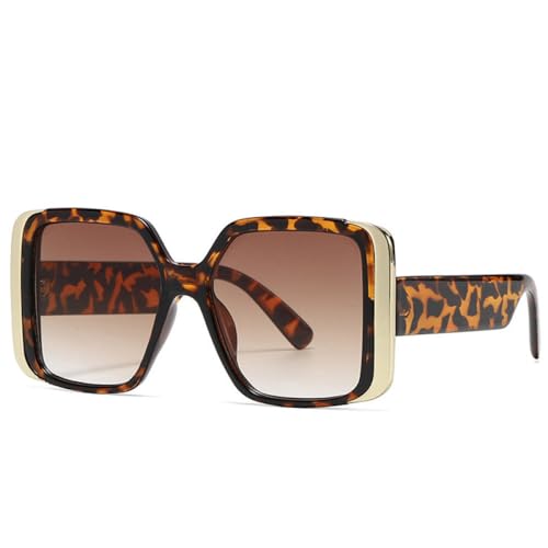 Lunettes de soleil carrées anti-éblouissement vintage avec filtres UV400