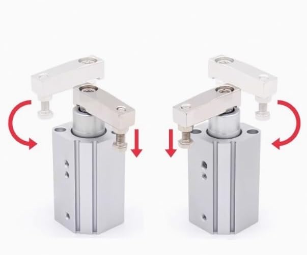 1PCS New SMC MKB12 Series Rotary Clamping Cylinder MKB12-20RZ Cylinder Diameter 12MM Right Rotation