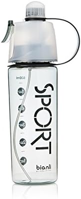 Bianli Outdoor Sport Drinking Water Bottle, Spray Bottle, Multi-Function Portable Summer Cooling Water Bottle