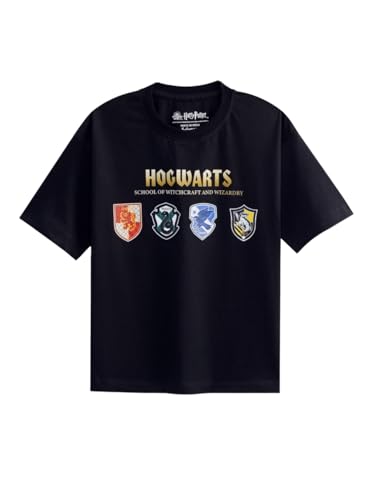 Image of Nap Chief Kids Official Harry Potter Printed Cotton T-Shirt | Casual Wear Tee for Boys & Girls