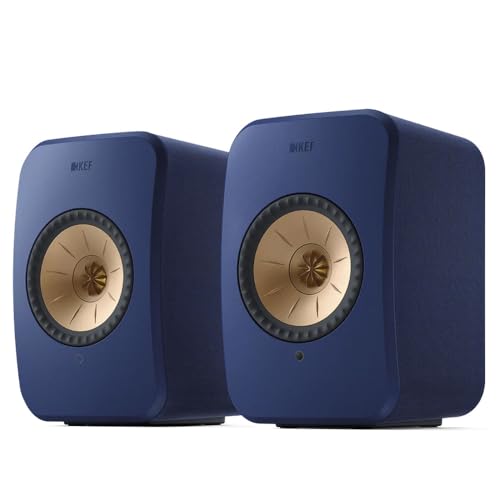 KEF LSX II Wireless HiFi Speaker System (Cobalt Blue)