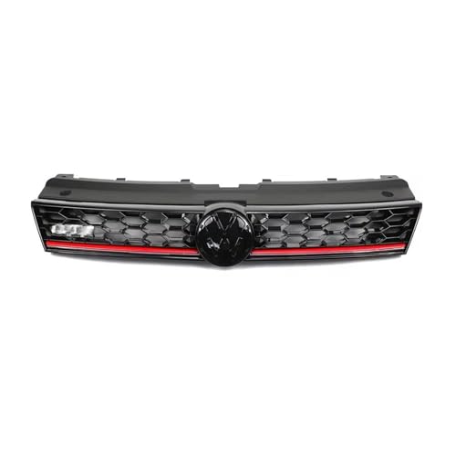 Calandre VW Polo 2014-2018 style GTI en nid d'abeille noir