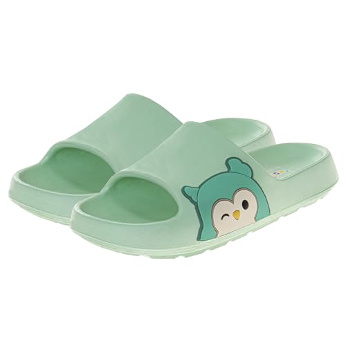 Squishmallows Slides Open Toe Sandals - Girl Boys Women Summer Beach Water Pool Shoes (sizes 13-5 Kids / 5-10 Adults)