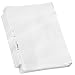 TYH Supplies Mini Half Page Economy 7 Hole Punch Small Clear Sheet Protectors Size 5.5 x 8.5 Inches A5 Non Vinyl Acid Free 5 x 8 5x8 8x5 (100)