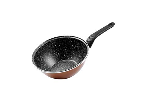 MAGEFESA-Copper-Wok-20-cm-de-Acero-vitrificado-Exterior-Color-Cobre-Antiadherente-bicapa-Reforzado-Efecto-Piedra-Apto-para-Todo-Tipo-de-cocinas-Especial-induccion-50-de-Ahorro-energetico
