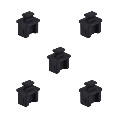 Image of 5 PCS SFP-B Port Anti-dust Plugs, Silicone Covers Caps Stoppers, Port Protector for Ethernet SFP Port, 0.55 x 0.47 x 0.67 (LxWxH)